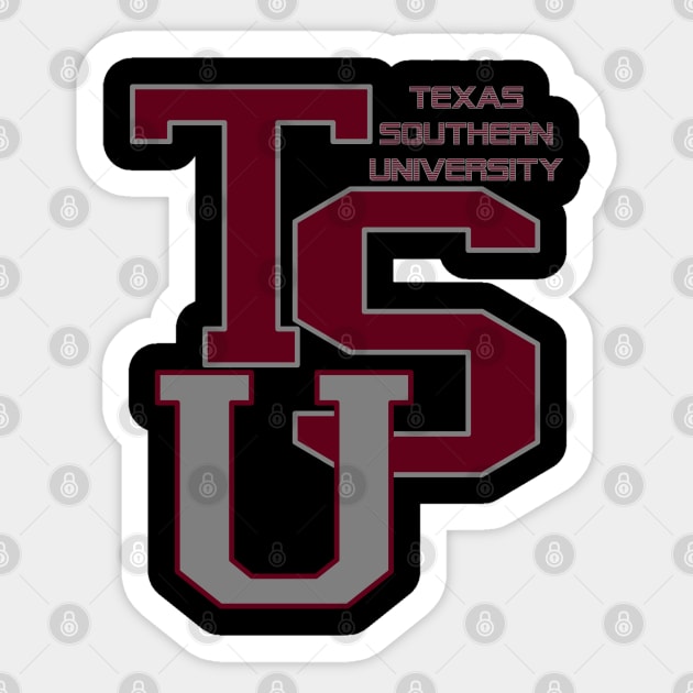 Texas Southern 1927 University Apparel Sticker by HBCU Classic Apparel Co